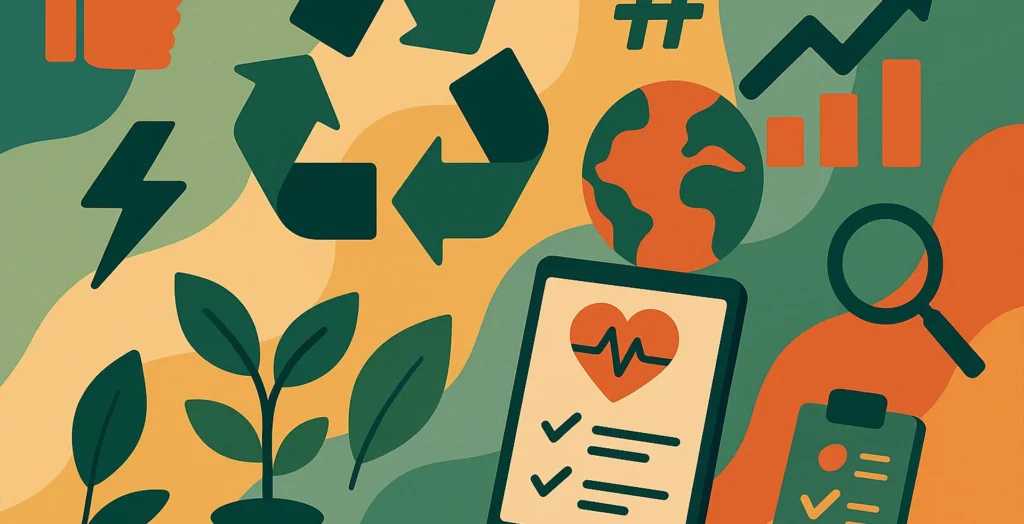 Green marketing santé : réduire l’empreinte carbone de votre communication